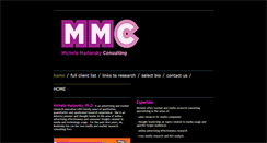 Desktop Screenshot of michelemadansky.com